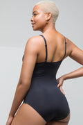Bonded Shapewear Bodysuit Black (2)