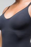 Bonded Shapewear Bodysuit Black (3)
