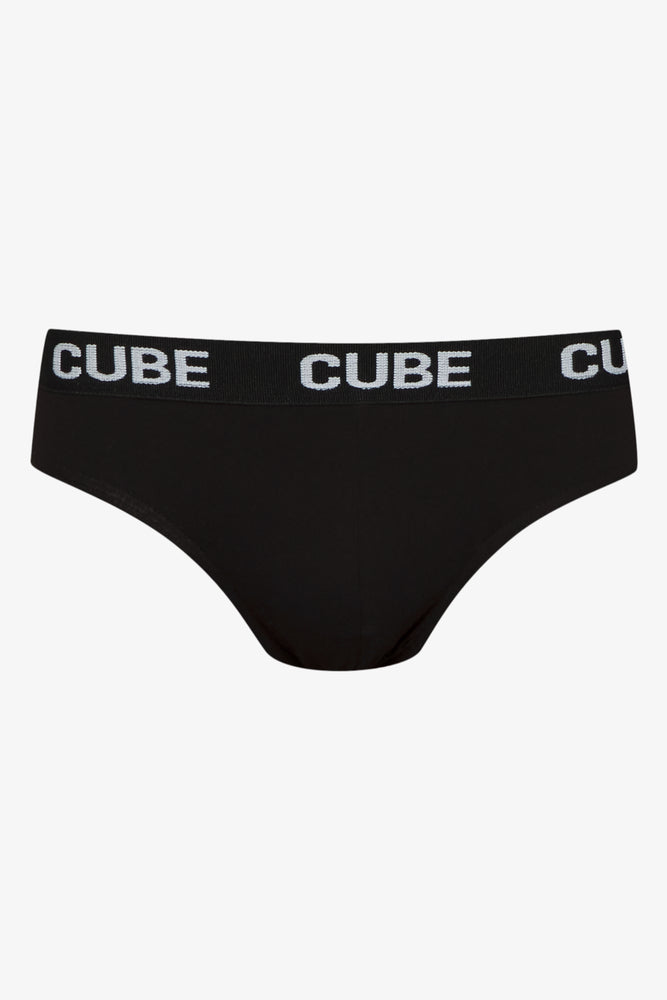 5 Pack Comfort Briefs Black (2)