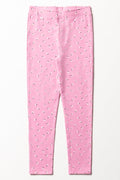 Flower Leggings Pink