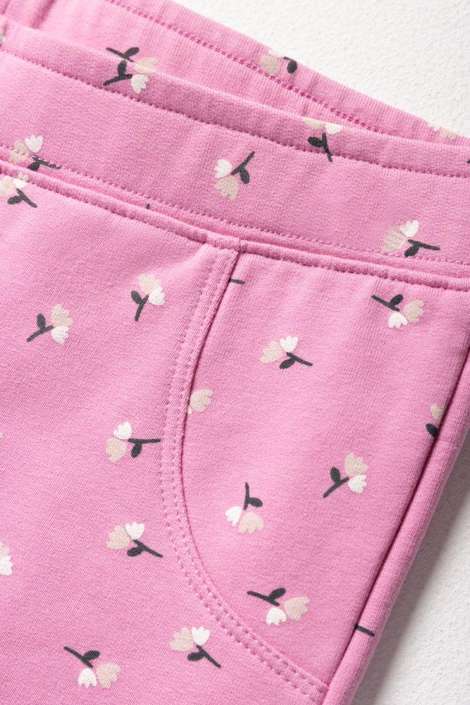 Flower Leggings Pink (2)