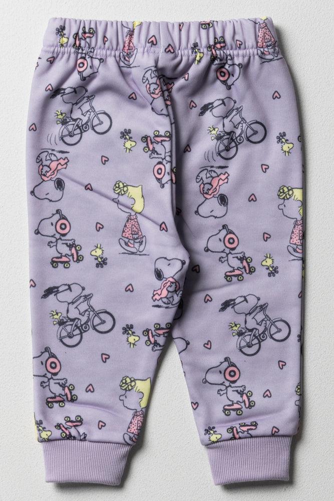 Snoopy Aop Trackpant Lilac (2)