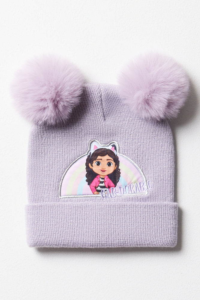 Gabby's Dollhouse Beanie Lilac