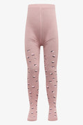 2 Pack Tights Dark Grey & Pink (2)