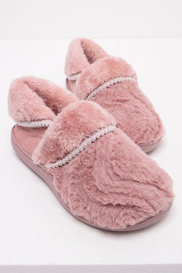 Plush Fur Slipper Pink