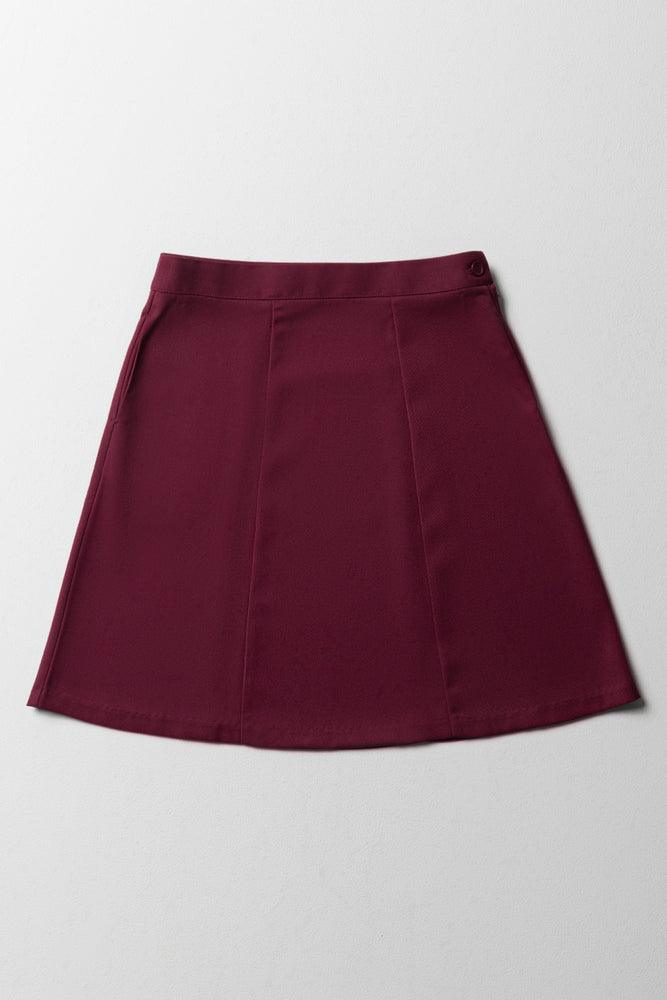 Girls Primary School Skirt Primary Maroon