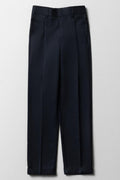 Boys Primary School Turn Up Pants Navy
