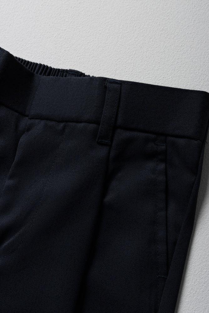 Boys Primary School Turn Up Pants Navy (1)