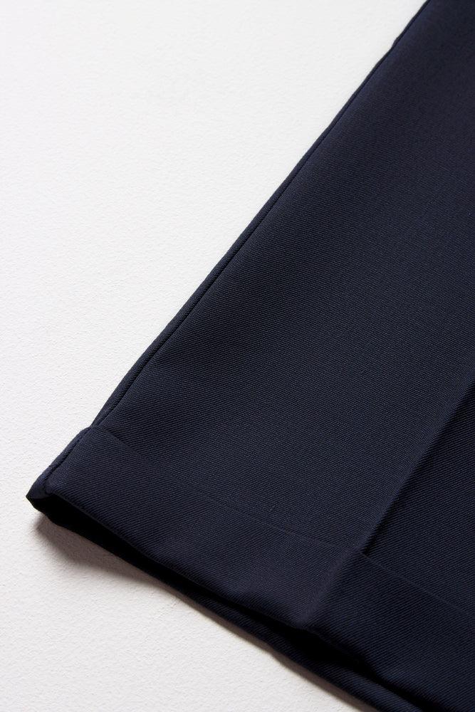 Boys Primary School Turn Up Pants Navy (3)