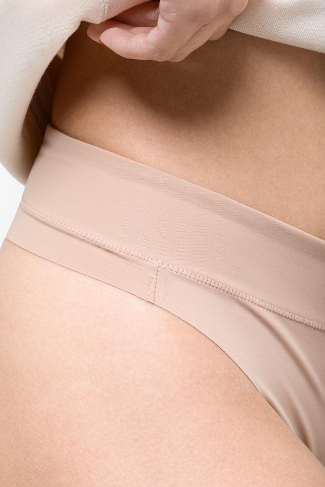 2 Pack Thong Panties Natural (4)