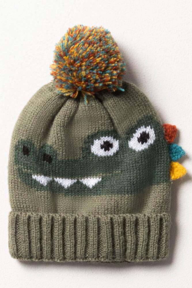Crocodile Novelty Hat Green