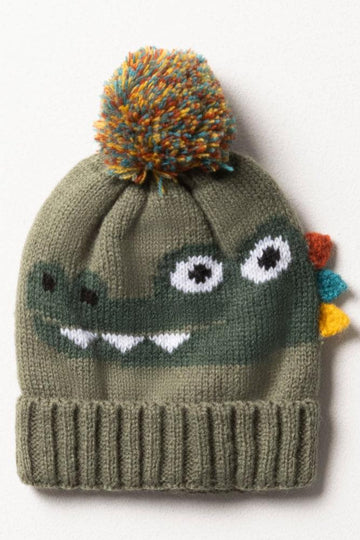 Crocodile Novelty Hat Green
