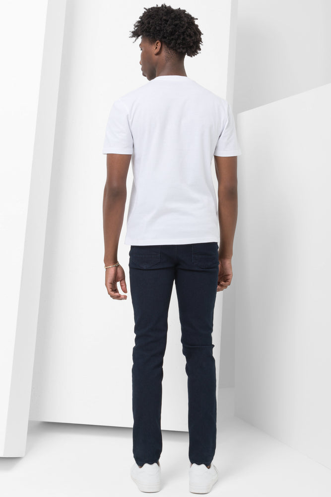 Skinny Denim Jeans Dark Blue (2)