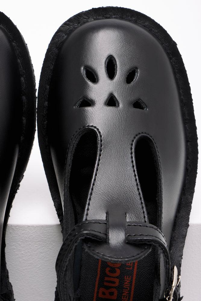 Girls Shoes Black Buccaneer School Shoes Ackermans