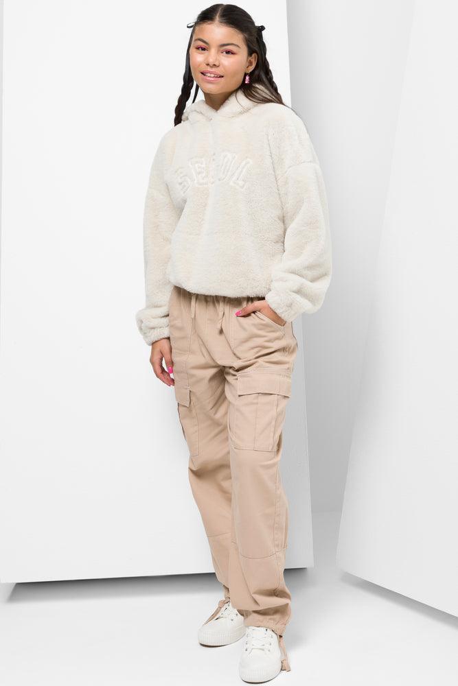 Fur Hoodie Natural (1)