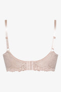 Plus Size 2 Pack Lace Non Padded Underwire Bras Black & Natural (3)