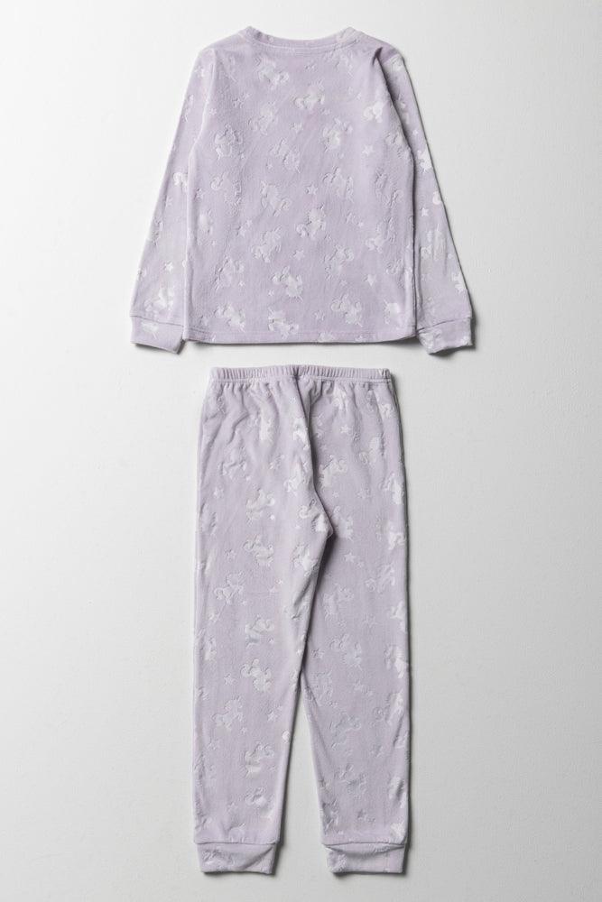 Mink Pyjamas Embossed Lilac Sleepwear Ackermans