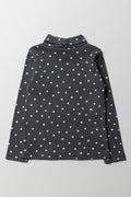 Spot Rib Poloneck Dark Grey (2)