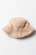Fur Bucket Hat Natural