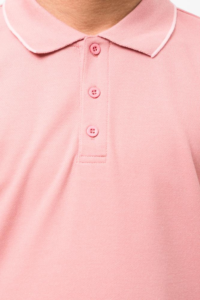 Short Sleeve Golfer Pink (3)