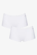 2 Pack Seam-Free Panties White