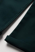 Slim Fit Chino Pants Dark Green (1)