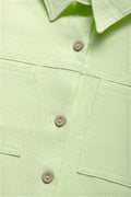 Resort Shirt Linen Lime (1)