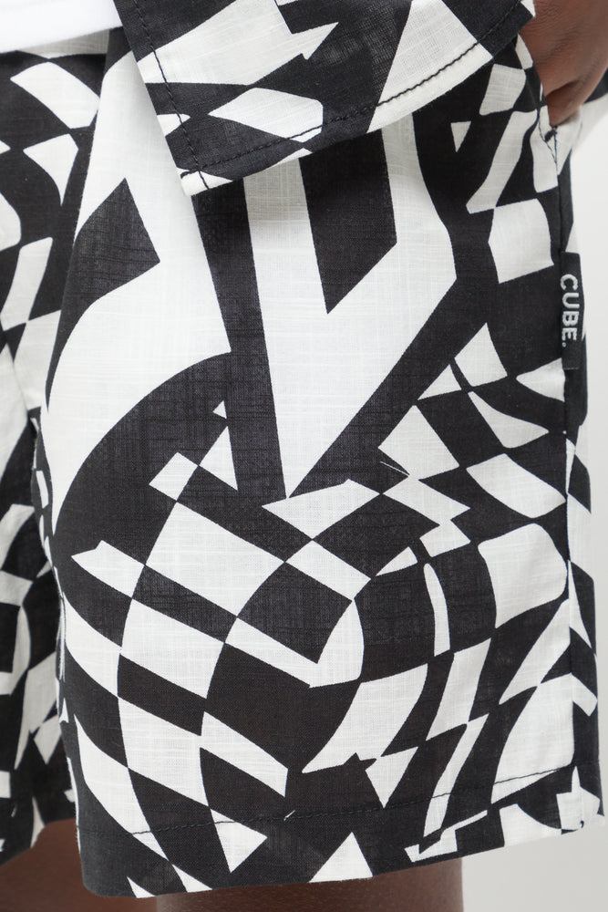 Swim Shorts White (4)