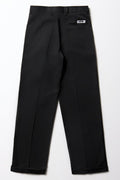 Boys Turn Up Trousers Black Toughees (1)