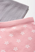 2 Pack Leggings Pink & Grey (1)