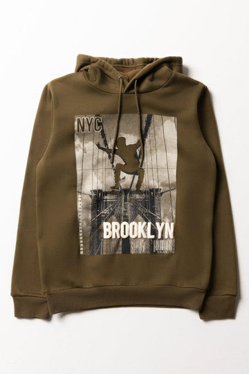 Hoodie Olive Green