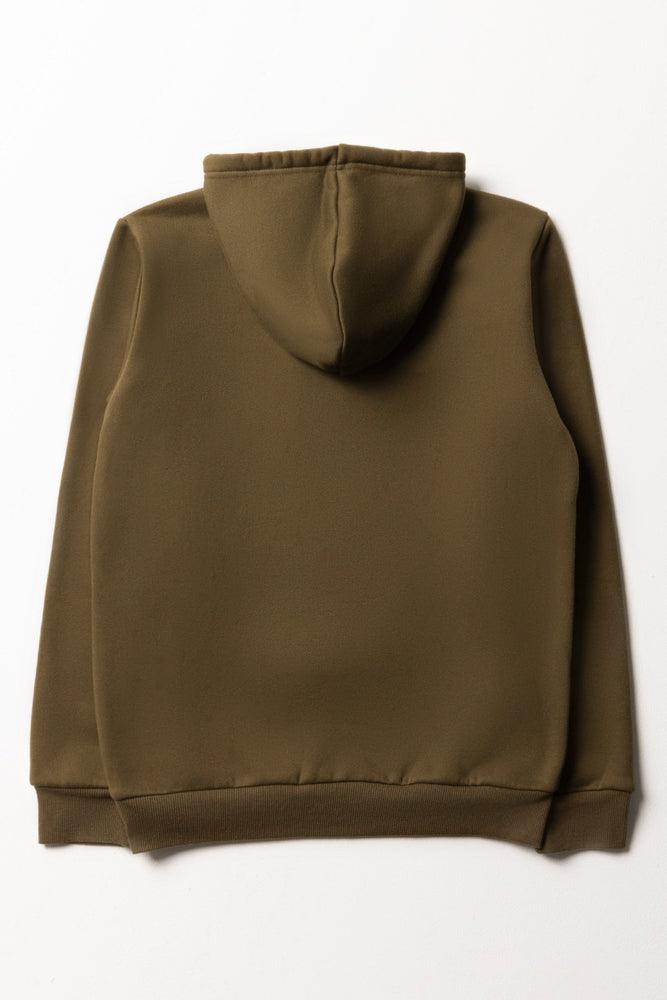 Hoodie Olive Green (2)