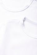 2 Pack Long Sleeve Vests White (1)