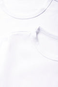 2 Pack Long Sleeve Vests White (1)