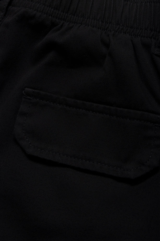 Cargo Bermuda Twill Shorts Black (2)