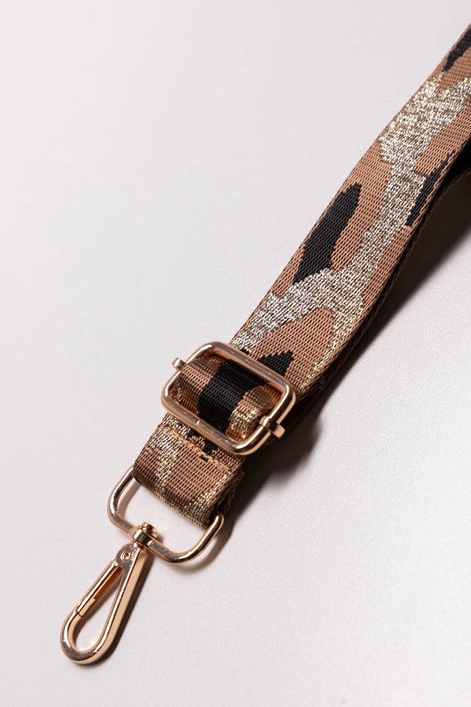 Animal Bag Strap Brown