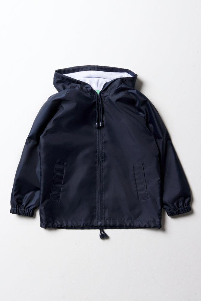 Unisex Primary School Rain Jacket Navy