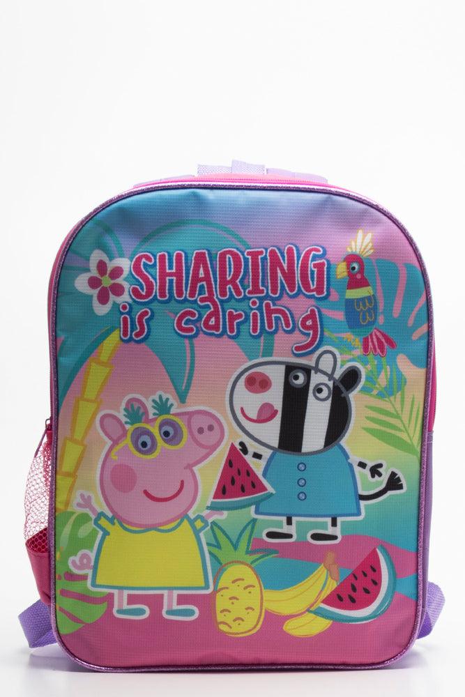 Peppa pig school bags online clearance