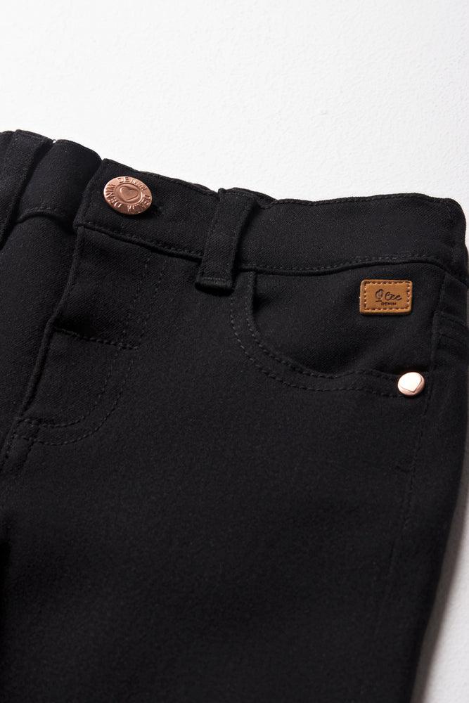 Skinny Denim Jeans Black (1)