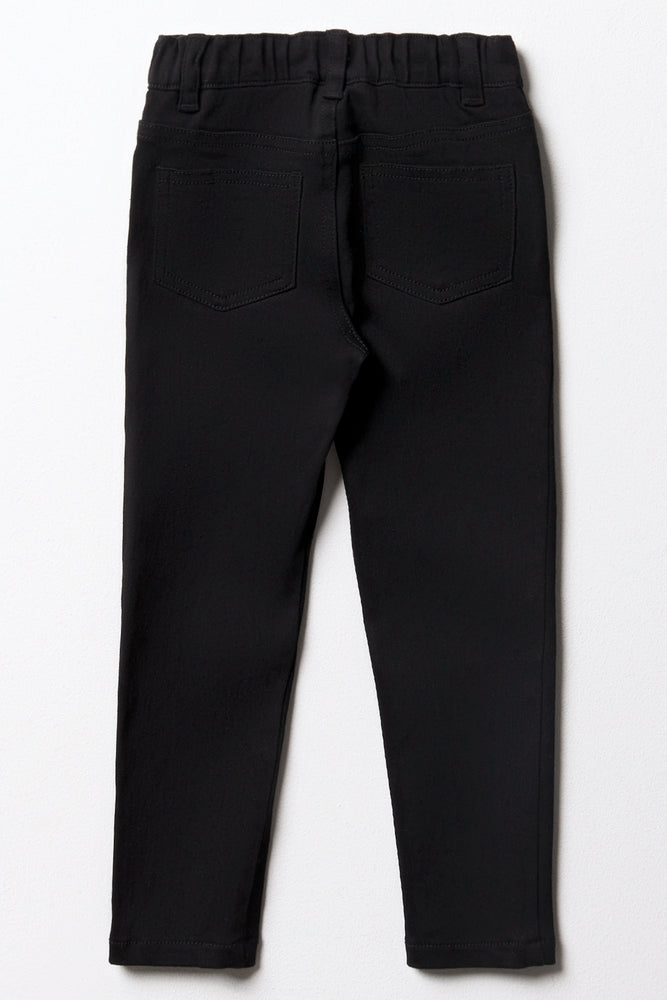 Skinny Denim Jeans Black (2)