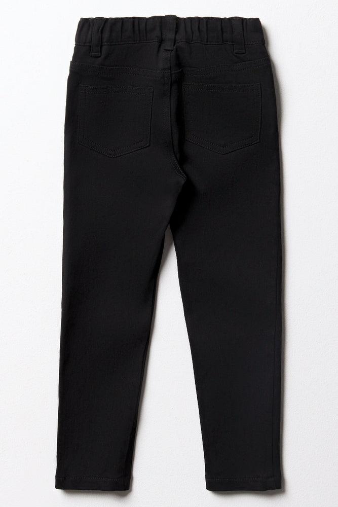 Skinny Denim Jeans Black (2)