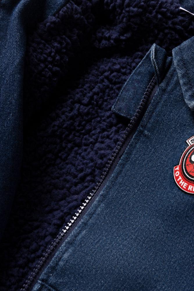 Spider-Man Denim Jacket Blue