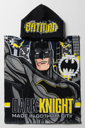 Batman Hooded Towel Black