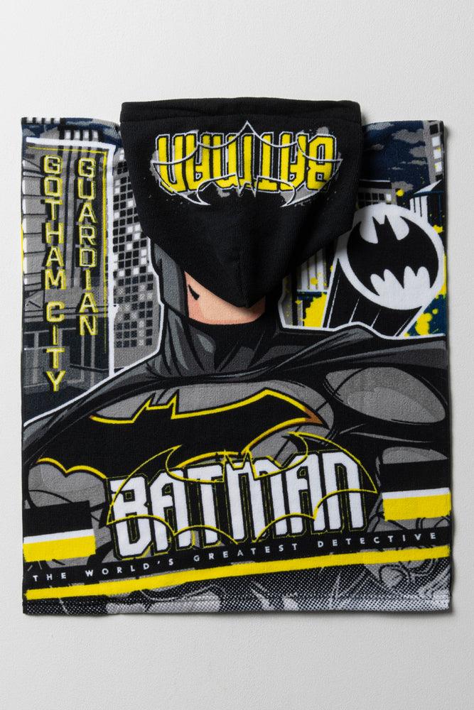 Batman Hooded Towel Black (3)