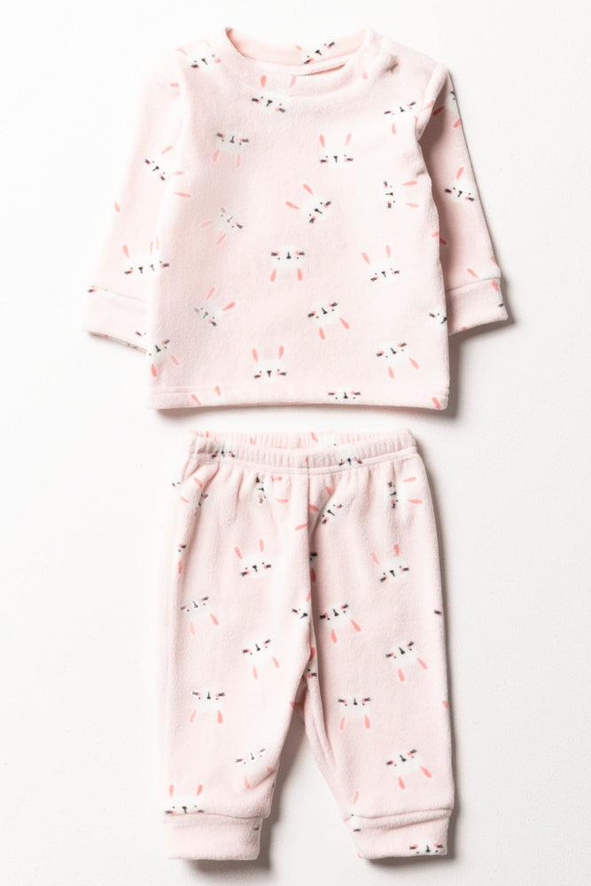 Bunny Pyjamas Pink