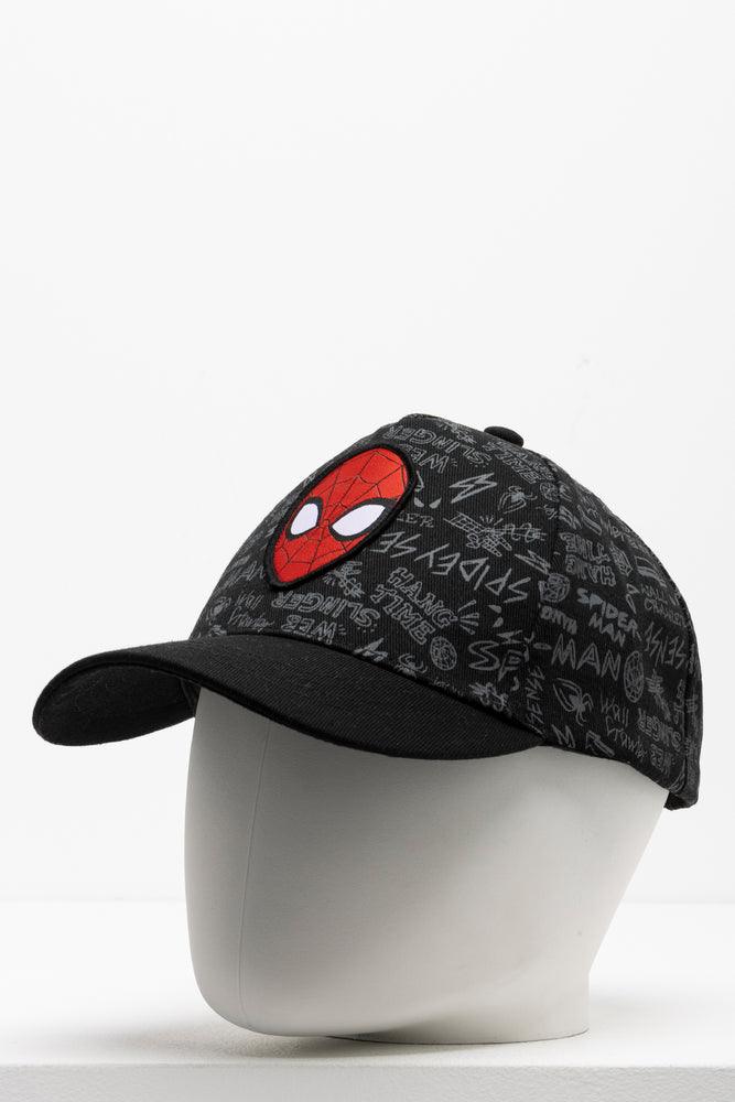 Spider-Man Peak Cap Black (1)