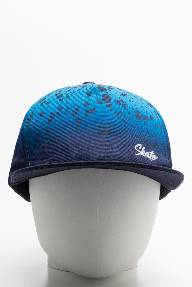 Speckle Ombre Flatbill Cap Navy