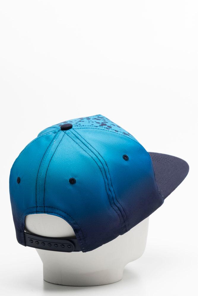 Speckle Ombre Flatbill Cap Navy