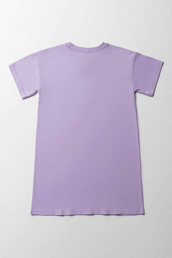 Sleep Shirt Purple Rose Sleepwear Ackermans