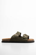 Double Strap Sandal Green (1)